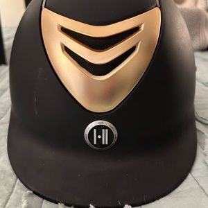 One K CCS Mips Helmet Large Long Oval Rose Gold Lightly Used Extras!!!